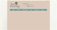 Desktop Screenshot of one-together.org